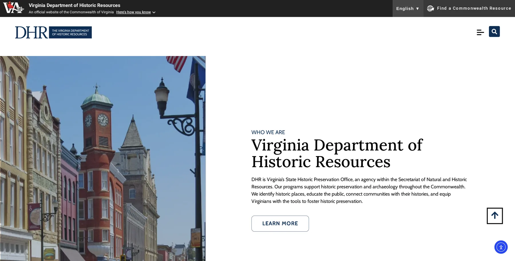 dhr.virginia.gov today