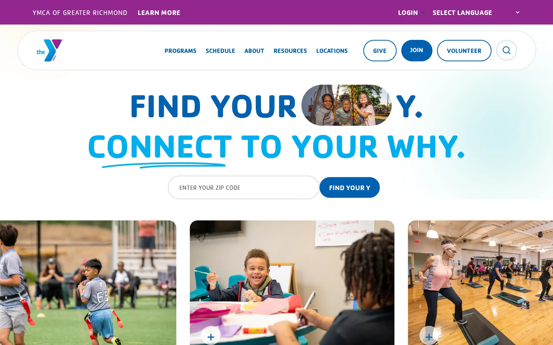 Greater Richmond YMCA - CURE Agency work